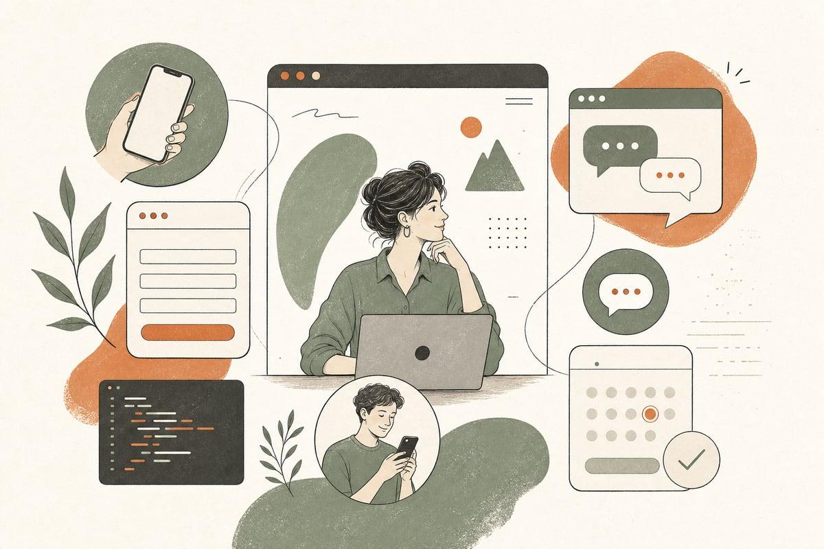How to Choose the Best Contact Method for Your Website: Call, Form, Chat, Text, or Booking?