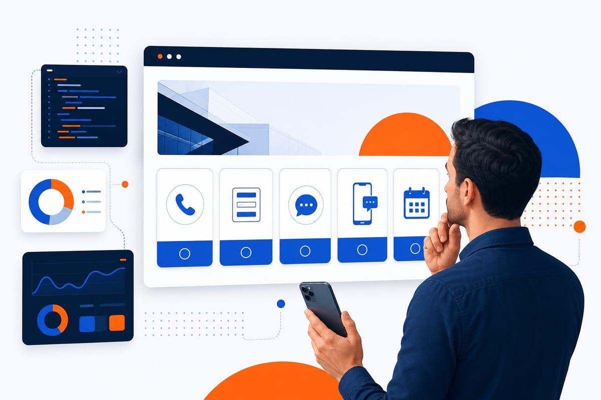 How to Choose the Best Contact Method for Your Website: Call, Form, Chat, Text, or Booking?