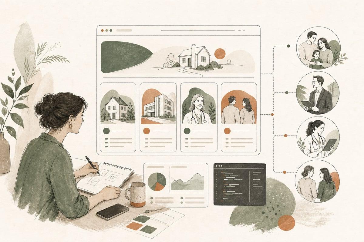 Should Your Small-Business Website Have Separate Pages for Each Customer Type?